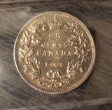 1903 25 Cent - Canada | ICCS MS62 | Beautifully Toned