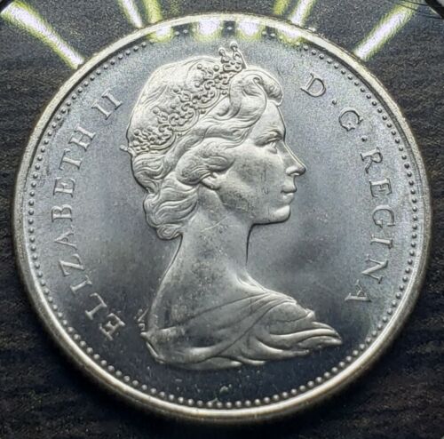 1968 25 Cent Coin | .500 Silver | High Grade Uncirculated