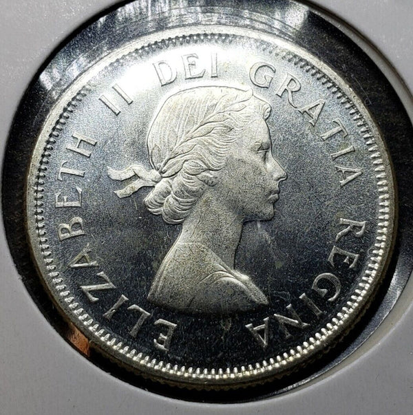 1957 25 Cent Silver Coin - Uncirculated Gem | Free Shipping