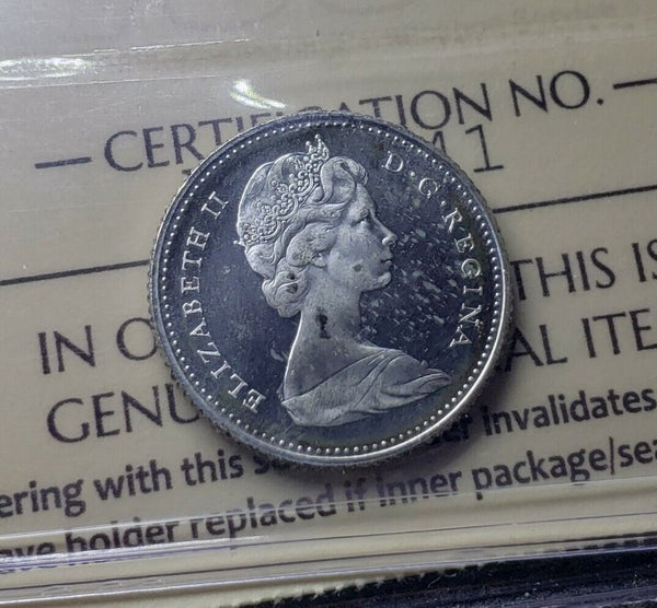 1968 10 Cent coin | Graded MS66 Heavy Cameo