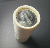 2010 25 Cent Coin Roll | Remembrance colourized poppy | Obw 40 coins