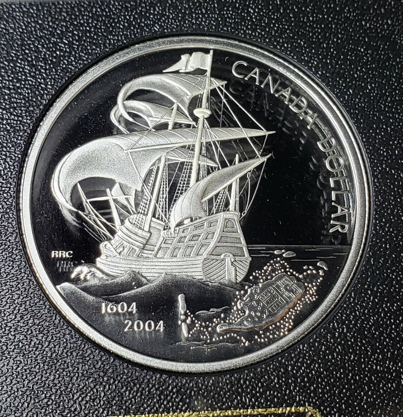 2004 Silver Proof Set | 400th Anniversary of the First French Settlement