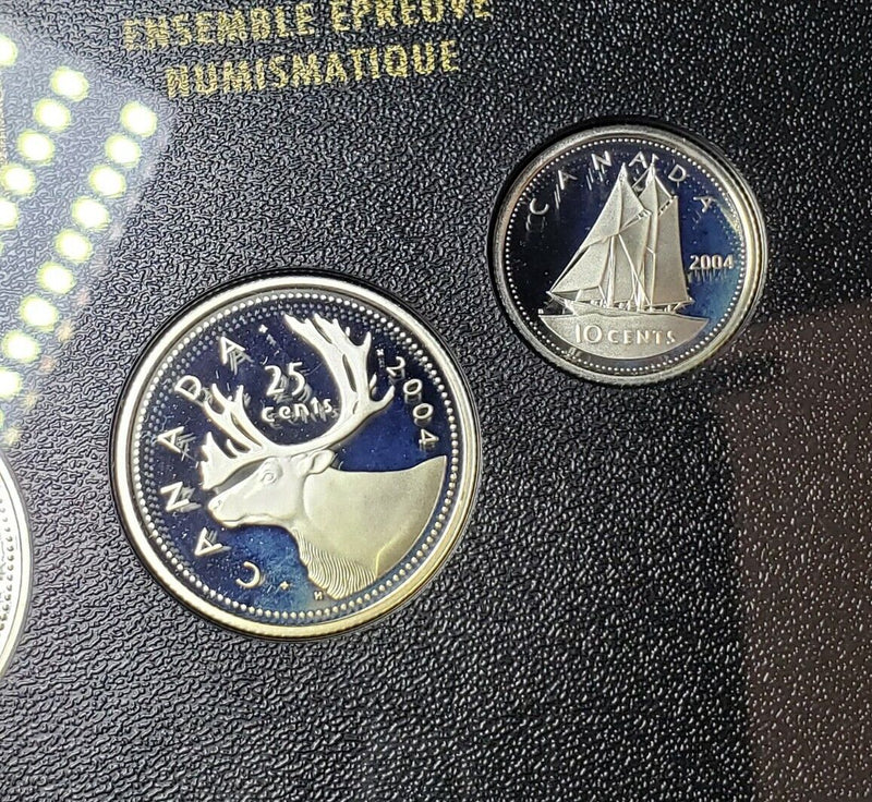 2004 Silver Proof Set | 400th Anniversary of the First French Settlement