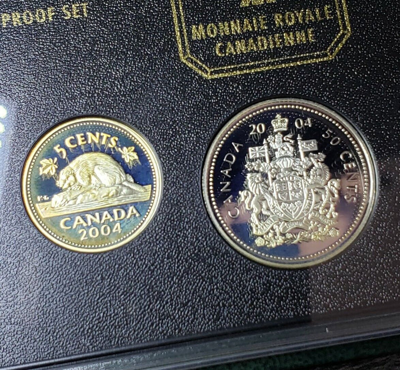 2004 Silver Proof Set | 400th Anniversary of the First French Settlement