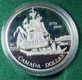 1999 $1 Silver Dollar coin | .925 Silver | Queen Charlotte Islands