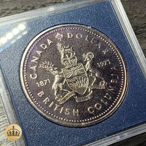 1971 Silver Dollar Proof | B.C | Phenomenal 2 sided toning