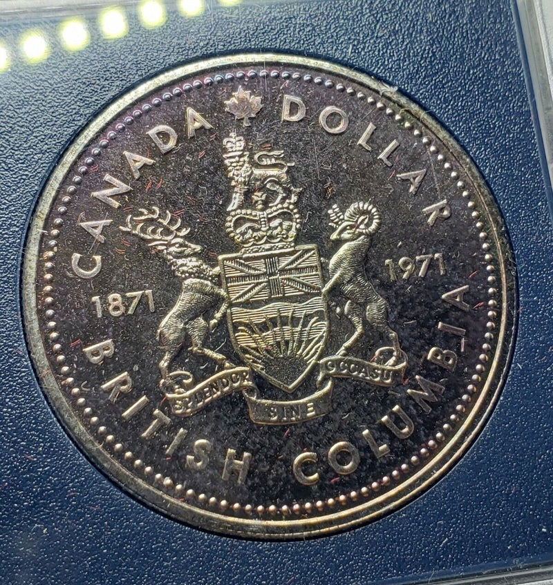 1971 Silver Dollar Proof | B.C | Phenomenal 2 sided toning