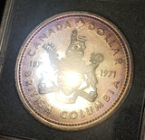 1971 Silver Dollar Proof | B.C | Phenomenal 2 sided toning